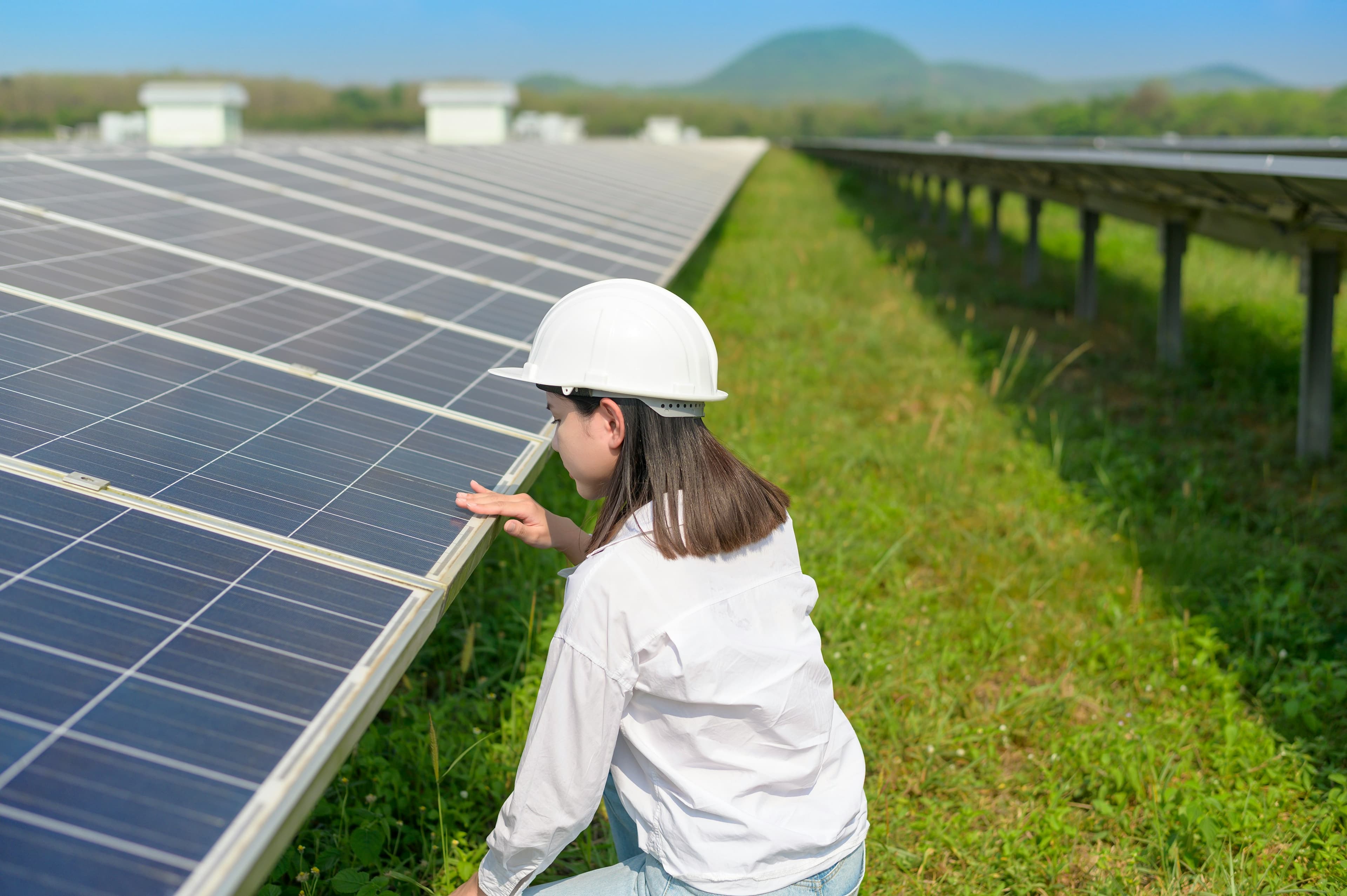 Energy Production through solar panels